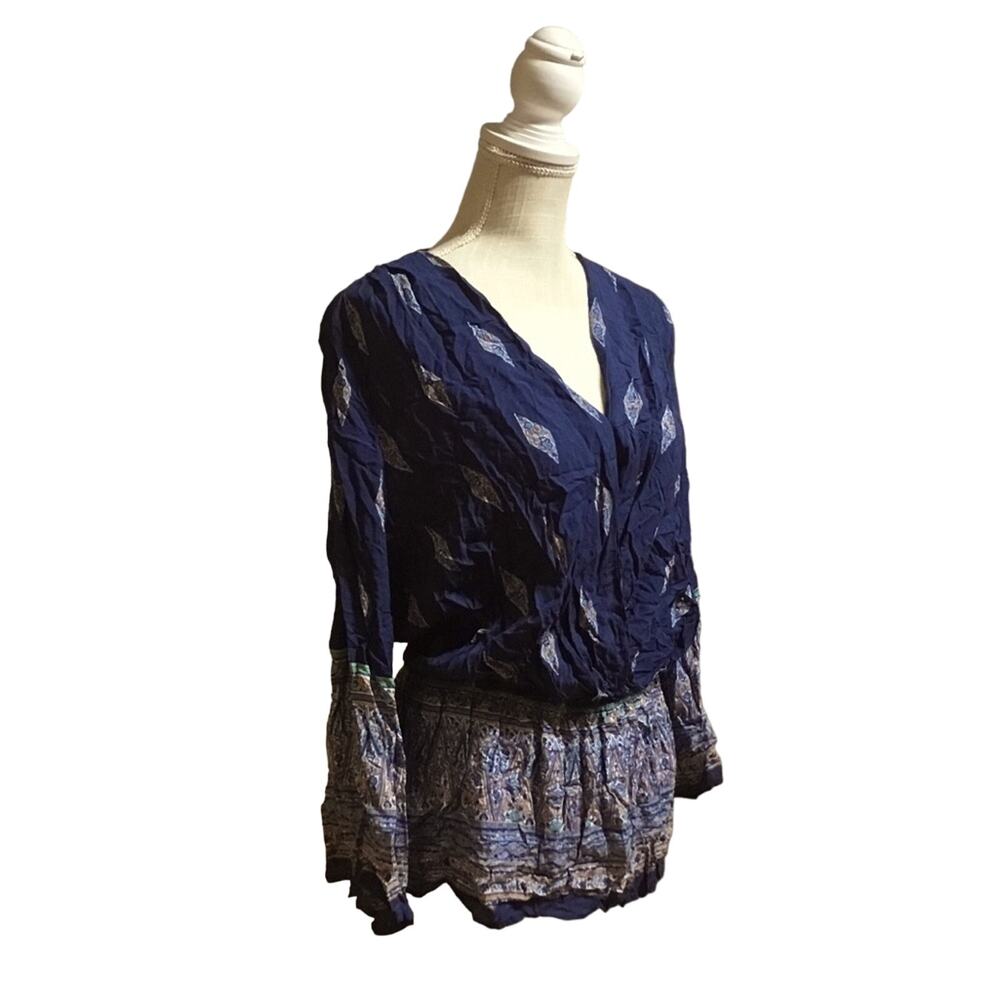 Black Note Tunic Blouse